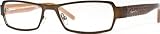 Kenneth Cole New York KC129 048 Eyeglasses Semi Sh.Brown Frame Size 53-17-135