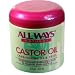 ALL WAYS Natural Castor Oil Conditioning Hair Dress Formula for Maximum Sheen and Body 5.5oz/155ml