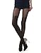 Manzi Womens Over Knee Mock Tights - One Size - Black