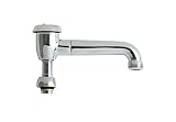 Chicago Faucets L5VBJKCP 5-3/4-Inch C-C Cast Brass Atmospheric Vacuum Breaker Swing Spout, Chrome