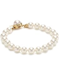 Majorica One-Row White 8 mm Bracelet