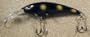 JLVLures JLV Lures Curved Minnow Freshwater Diver Trick or Treat : Walleye Sauger Pike Bass Steelhead Crankbait Deep Troll Tantalizing Curve Body Wobble Kicking Rattle Rattling Trolling Casting Cast Treble Bronze Hook Darting Structure Fishing Gravel Bottom Rock Stump