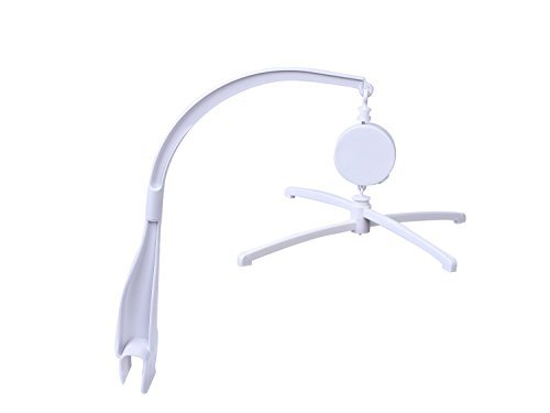 Partu 3 in 1 Baby Crib Mobile Music Box Holder, Stroller Arm Bracket for Baby Toys without Toys