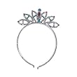 Your child will feel like a princess in this "jewel-look" plastic costume tiara headband