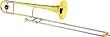 King 2102 2B Legend Series Trombone (2102SGX Silver, Sterling Bell Gold Trim)