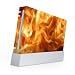 Firestarter Design Nintendo Wii Body Protector Skin Decal Sticker