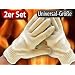Rosenstein & S�hne Hitze-Schutz-Handschuh f�r Grill & Ofen 2er-Set