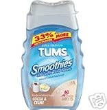 Tums Smoothies Cocoa & Creme Chewable Tablets - 60 Each
