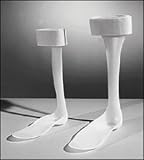 Full Foot AFO, Large, Left; with Height: 14 1/2; Inside Length: 11; Outside Length: 11; Width Ball