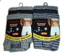 Six Pairs Mens Cotton Classic Patterned Boxer Shorts - Size XXL