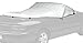 Covercraft Custom Fit Sunbrella Series Fabric Convertible Interior Cover, Cadet Gray