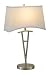 Adesso 3656-22 Taylor Table Lamp, Satin Steel