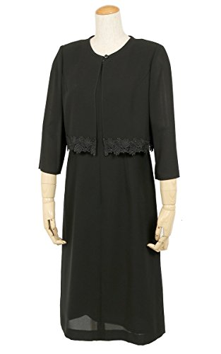 (京都スタイル) kyoto style ブラックフォーマル スーツ 夏用 ワンピース 喪服 9号～15号