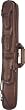 Brown Leatherette Soft Billiards Pool Cue Case with Black Accents - Billiards Equipment