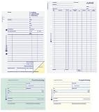Avery Zweckform Fahrtenbuch, steuerlicher km-Nachweis, mit Jahresabrechnung, DIN A5, 40 Blatt