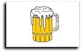 Beer Mug Nautical flag
