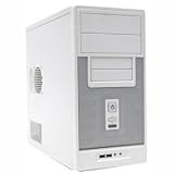 Apex - Beige Clr Micro Atx Chassis with 300W 24PINS+SATA Connector+blue Led
