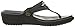 crocs Women's Sanrah Circle Sandal, Black/Graphite, 9 B(M) US