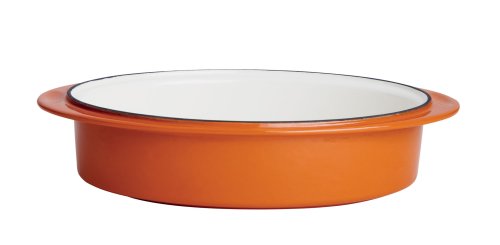 Mario Batali Oval Side Dish, Persimmon
