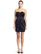ABS By Allen Schwartz Womens Strapless Ruched Bodice Peplum Dress ABS By Allen Schwartz Womens Strapless Ruched Bodice Peplum Dress
