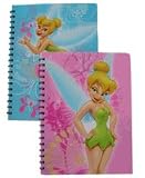 Disney Tinker Bell Notebook Set x 2 -Spiral NotebooksIMAGE
