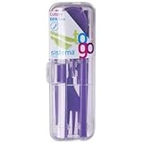 Sistema To Go Cutlery Set - Reusable - Purple