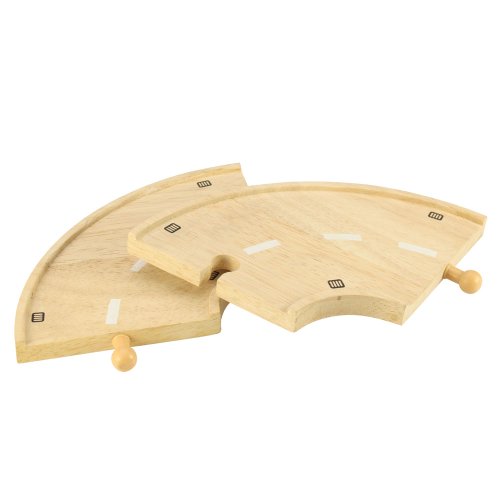 Bigjigs Roadway - BJR102 - Straenschienen gebogen (4)