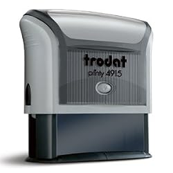 Trodat 4915: 1" x 2-3/4" Custom Self-Inking Stamp