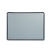 Contour Fabric Bulletin Board, 48 x 36, Light Blue, Plastic Navy Blue Frame