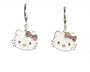 Hello Kitty "Just Kitty" Diamond Accent Sterling Silver Earrings