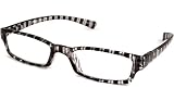 NVU Eyewear Full Readers (Men) Reading Glasses - Montague Black Stripes