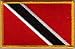 Country Flag Embroidered Patch T8 - Trinidad & Tobago