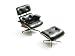 Eames Lounge Chair and Ottoman - by Herman Miller Black Leather on Walnut
