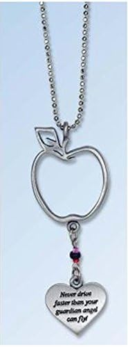 Teacher Apple Review Mirror Charm (1 Pc)