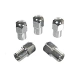CHROME LUG NUTS FOR MAG WHEELS, SET OF 5 
