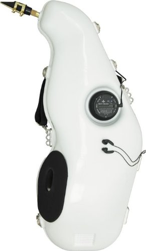 E-sax Practice Mute System for Alto Saxophone II White