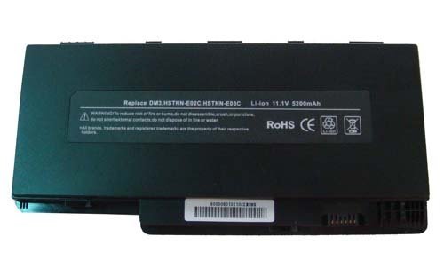 High Performance 5200mah 6 Cell 11.1V Black Laptop Battery for HP Compatible Models