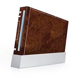 Wii Skin + nunchuck skin Skin-Dark Burlwood