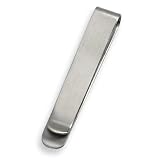 Chisel Brushed Stainless Steel Money Clip