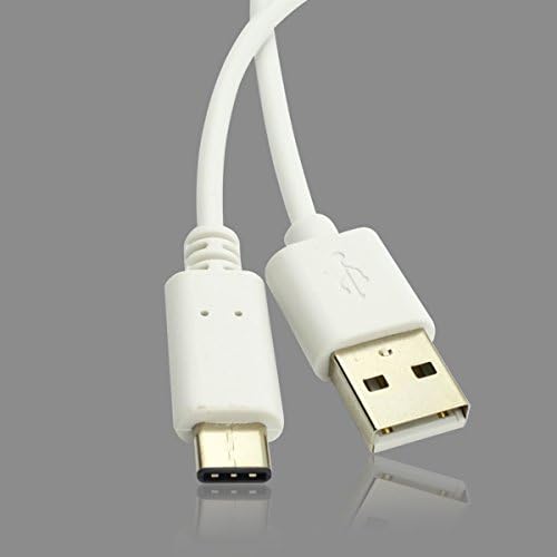 USB Type C Cable, Honbo USB Type-C 3.1 Male to USB Type A USB 2.0 Data Charging Cable 3 ft 1 meter White