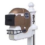 Notre Dame Fighting Irish Helmet Style Mailbox