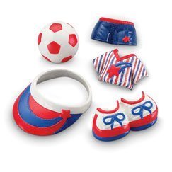 Fisher Price 4th of July Soccer Outfit Snap n Style
