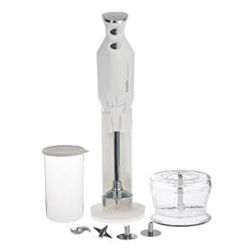 Bamix Gordon Ramsay Hand Held Food Processor, Ice White, 180 Watts Hand Held Food Processor 180 watt