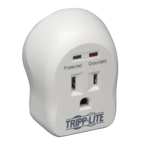 Tripp Lite SPIKECUBE 1 Outlet Direct Plug In Surge Protector (600 Joules)