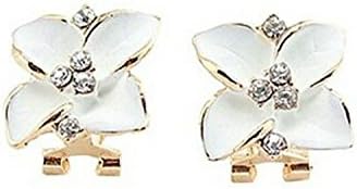 Fashion Womens Flower Stud Earrings