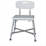 Heavy Duty Bariatric Bath Bench with Back