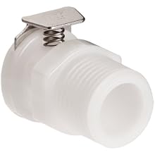 Posi-Link Acetal, Push-to-Connect Tube Fitting, Thread Socket (Non-Valved), NPT Male