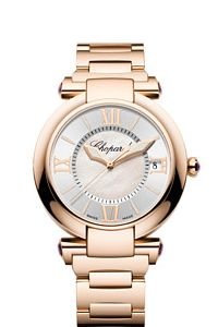 Mens Chopard Imperiale Automatic Rose Gold Watch 384241 5002