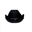 58mm Crown-Shaped Hood for Canon 600D 550D 500D 40D 50D 60D,7D,EOS EFS 18-55mm EF 28-90mm EF 28-105mm EF 50mm Lens, clamp collar nut, 58mm filter, Nikon, Tamron, Tokina, Sigma, Fuji, Pentax and other lens with a 58mm front thread diameter.