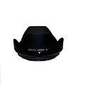 58mm kronenf�rmige Sonnenblende f�r die Canon 550D 500D 40D 50D, Nikon Fuji Objektiv & Filter, Canon 18-55mm Objektiv, Klemmring Mutter, passt ebenfalls auf 58 mm-Filter, passt auch der Nikon, Tamron, Tokina, Sigma, Fuji, Pentax und anderen Objektiven mit einem vorderen Gewindedurchmesser von 58 mm.
